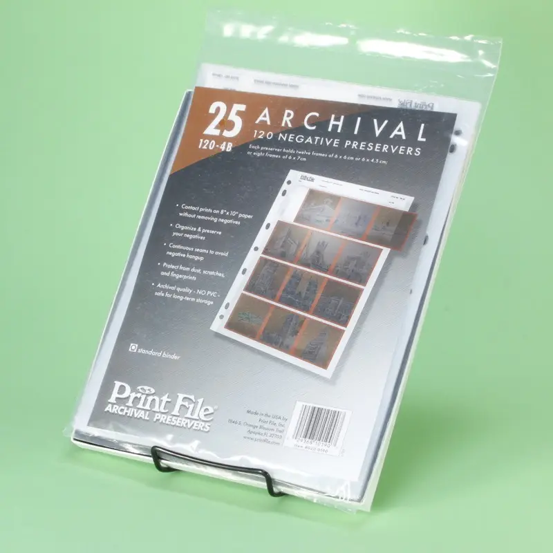 Printfile Archival Preserve pages 120-4B (120mm 6x7)