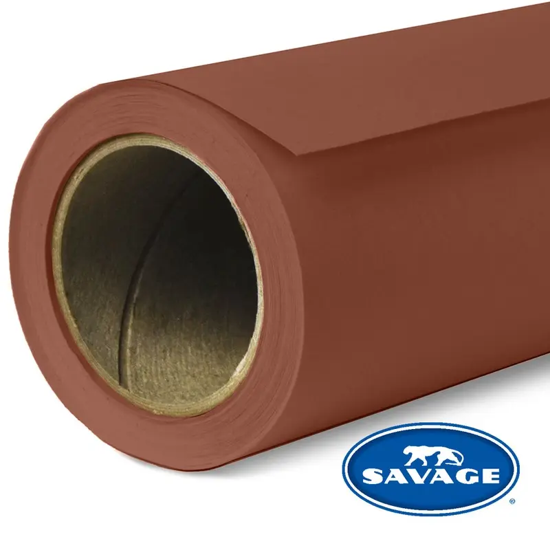 SAVAGE PAPER BACK DROP 107 - CHESTNUT