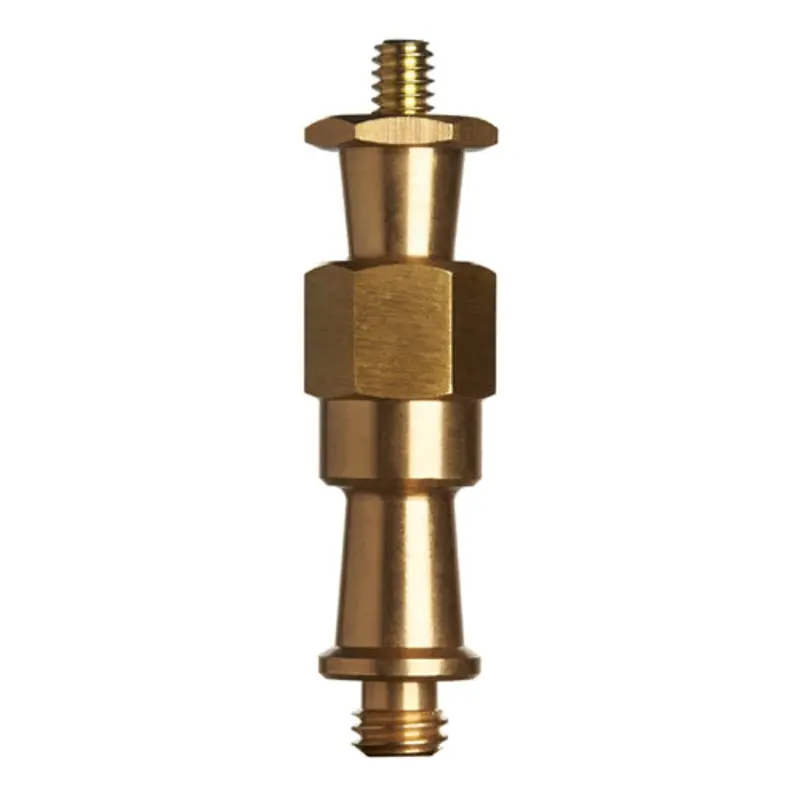 PRO Double Brass Stud 1/4-20 male to 3/8 male (5577)
