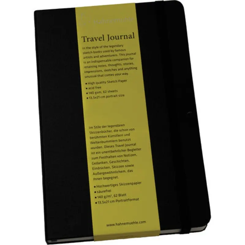 Hahnemhle Travel Journal (5.3 x 8.3" Portrait, 62 Sheets)