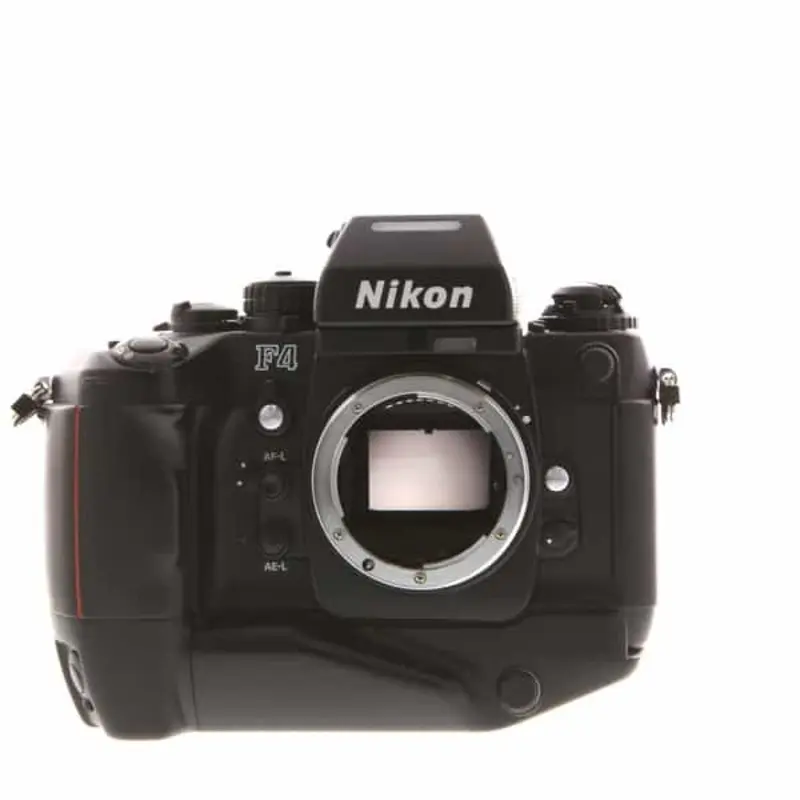 Used Nikon F4 Body W/MB-21 HIGH SPEED BOOSTER