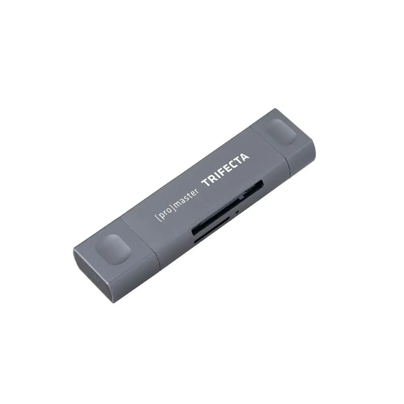 PRO Trifecta UHS-I SD & Micro SD Card Reader (72409)