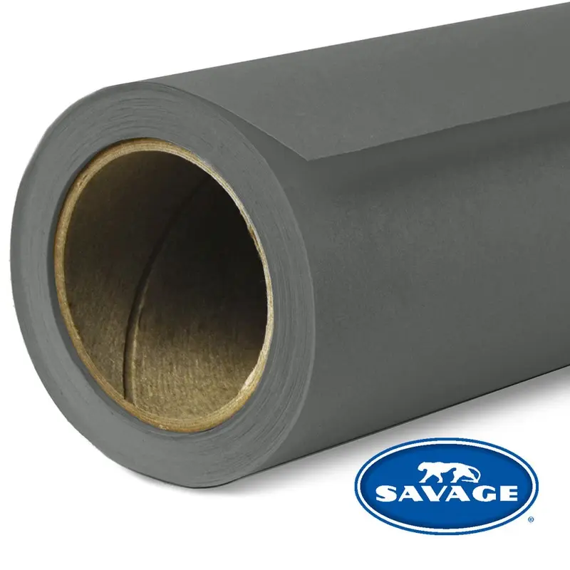SAVAGE PAPER BACKDROP 53 - THUNDER GRAY