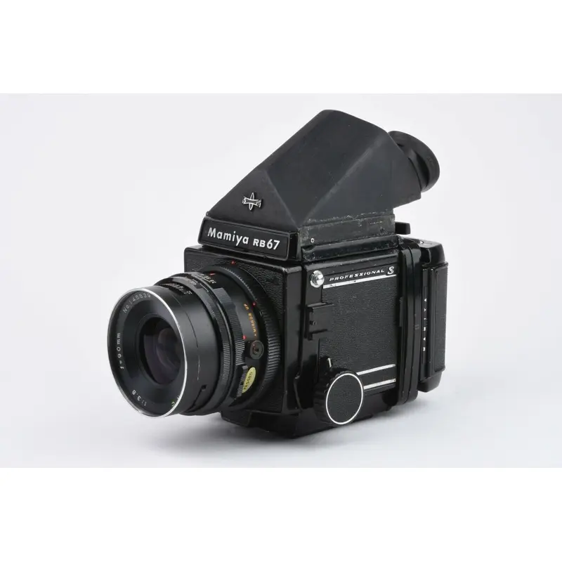 USED Mamiya RB67 W/ 90mm f/3.8 Grip and Prisim Finder