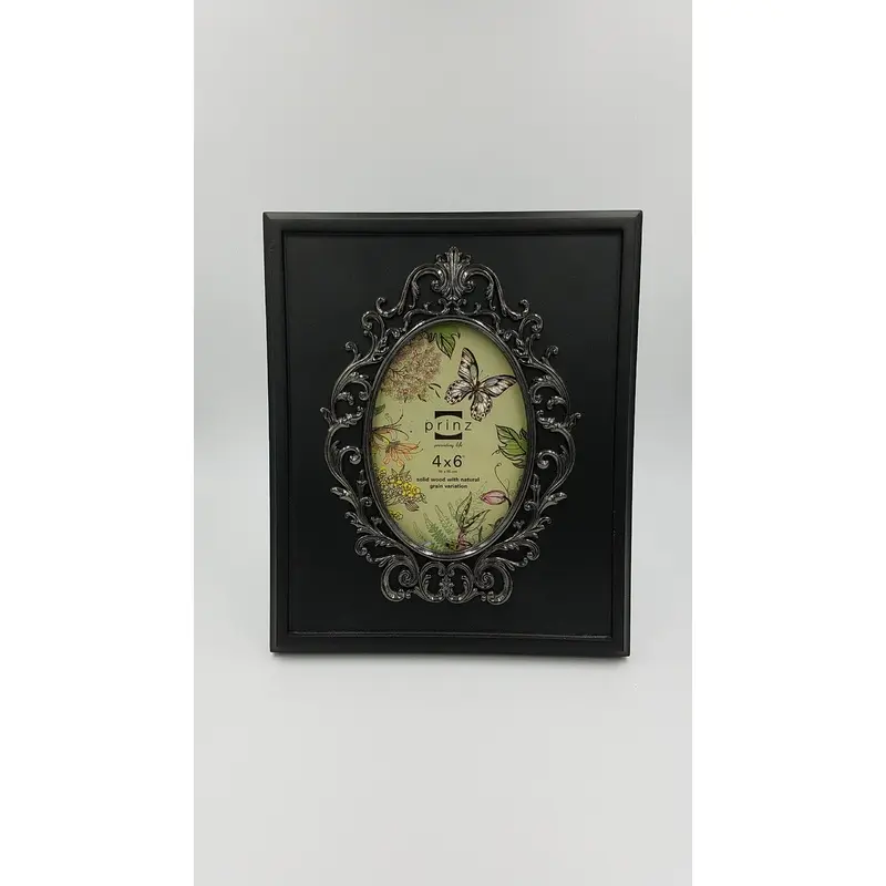 Prinz 4x6 Marquis Oval Black