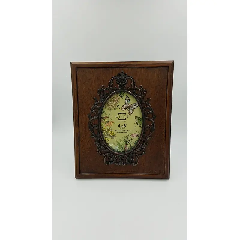 Prinz 4x6 Marquis Oval Walnut