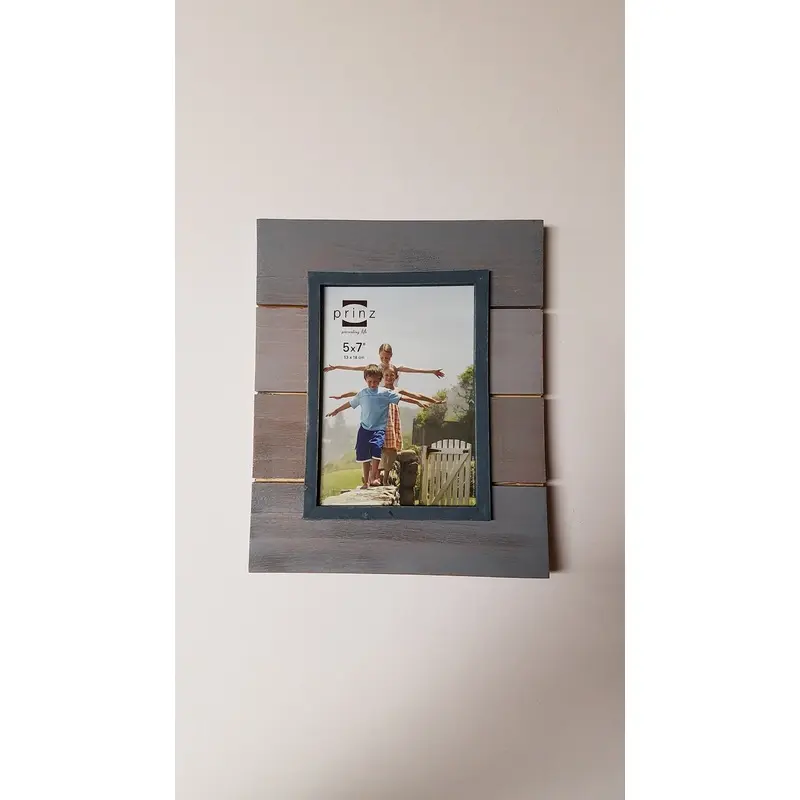 Prinz 5x7 Newport Blue & Gray