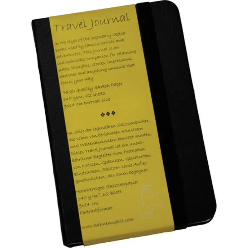 Hahnemhle Travel Journal (3.5 x 5.5" Portrait, 62 Sheets)