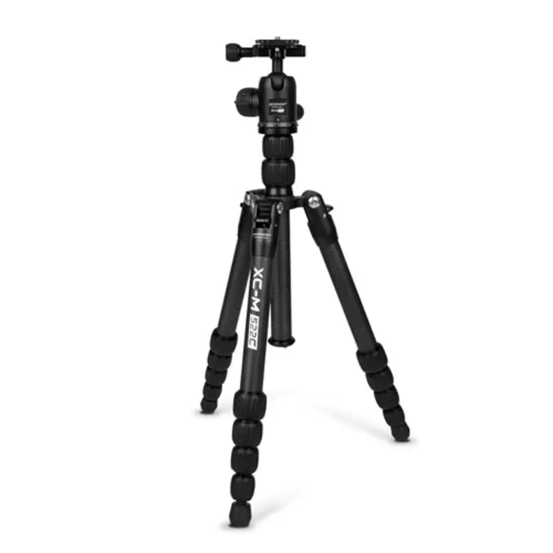 XC-M 522CK Professional Carbon Fiber Tripod Kit with Head - Black (3440)
