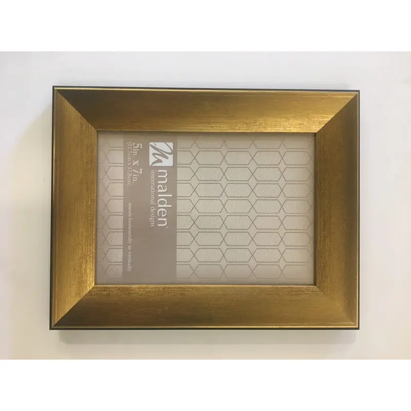 Malden 5x7 Gold w/ Black Trim