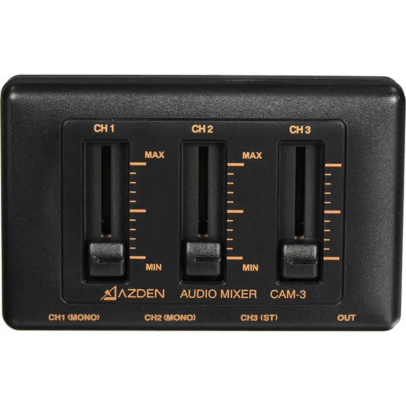 AZDEN MIC MIXER 3-CHANNEL (CAM-3)