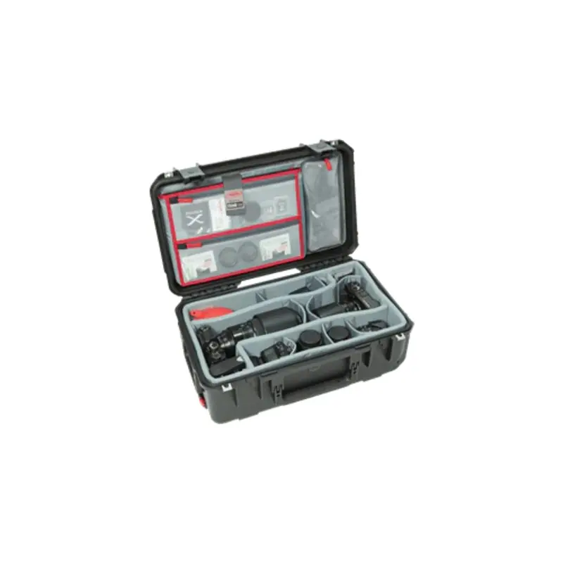 SKB Case With Think Tank Designed Dividers and Lid Orginizer