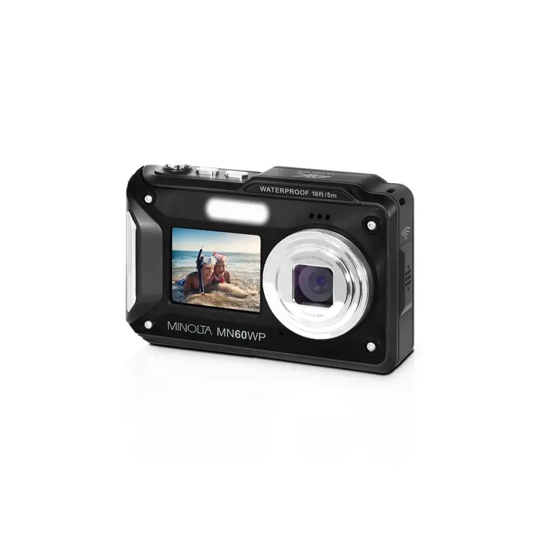 MINOLTA 48MP/4K/Wifi Waterproof Camera - Black (50806)